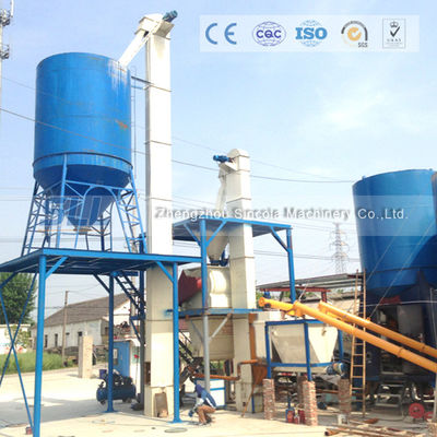 10-15T स्वचालित मोर्टार उत्पादन लाइन, निर्माण सामग्री सूखी मिक्स मोर्टार संयंत्र आपूर्तिकर्ता